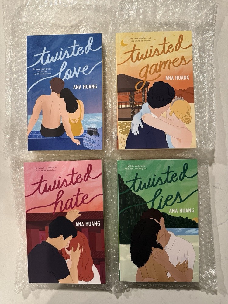 Steamy Lit Special Edition Twisted Series Signed Paperback Set