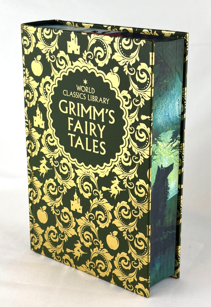 Grimm’s Fairy Tales by Jacob & Wilhelm Grimm Deluxe Sprayed Edges Classic *New*