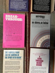 Telepathy, ESP, Psychic Powers, Prophecy Book Lot