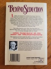 Beyond Seduction : A Return to Biblical Christianity by Dave Hunt