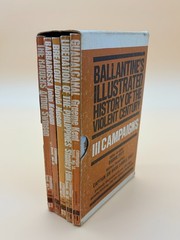 WWII Campaign Books Lot Ballantine Illustrated History Slipcase Set 5 Volumes
