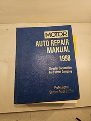 1995-98 Motor Auto Repair Manual Professional Services Trade 61st Edition Vol 2