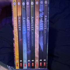 Amulet: Eight Book Collection Box Set Vol 1-8 Illustrated Kazu Kibuishi