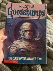 The Curse Of The Mummy’s Tomb R.L. Stine VNTG Goosebumps #5 1st Ed 22nd Print