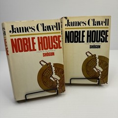 James Clavell Noble House Hardcover 1981 Book Club Edition Volumes 1 & 2