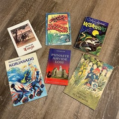 Lot of 6 Popular Childrens Books In Estonian Language