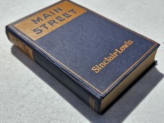 Main Street by Sinclair Lewis USED hardback 1921 Harcourt, Brace and Company