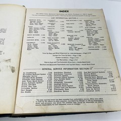 Motor Auto Repair Manual 1975 38th Edition First Printing