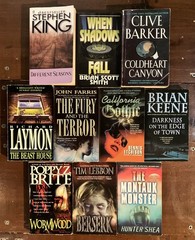 Horror Lot – 10 MMPBs – King, Etchison, Barker, Farris, Lebbon, Keene +