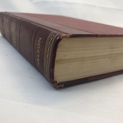 The Holy Bible Revised Standard Version (RSV) 1952 Nelson Red Hardcover Vintage