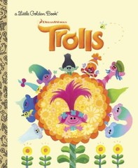Trolls Little Golden Book (DreamWorks Trolls) – Hardcover – GOOD