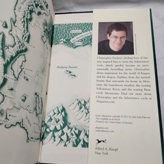 Inheritance Book 4 by Christopher Paolini First Edition Hardcover Dust Cover