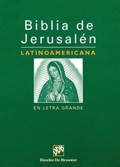 Biblia de Jerusalen Latinoamericana-OS-En Letra Grande Hardcover by