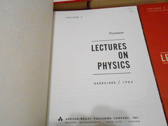 Feynman LECTURES ON PHYSICS Vol 1 2 3 + Vol 2 3 Exercises 1965 – 3HC 2TPB GC