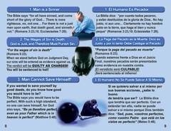“ENGLISH & SPANISH” Bilingual Tracts, 20 Pages Each, Pack of 40 units, POWERFUL!