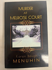 Murder at Melrose Court 2018 Paperback Karen Baugh Menuhin