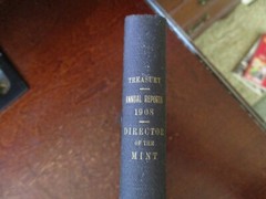 Treasury – Annual Reports – Director of the Mint Vintage 1900 – 1910 Select GA