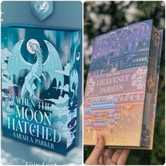 Fairyloot Heavenly Bodies (signed) & When The Moon Hatched (unsigned) Books