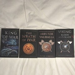 Peter Gibbons Viking Blood and Blade Saga Paperback Set Vikings Historical