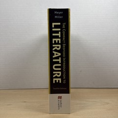 The Compact Bedford Introduction to Literature, 12th Edition, By Meyer, Miller