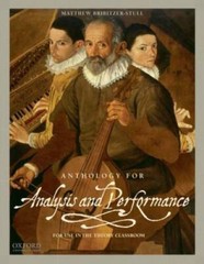 Anthology for Analysis and Performance: For Use in the Theory Classroom – GOOD