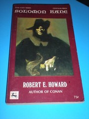 SOLOMON KANE Robert E Howard 1971 Paperback Centaur Press 126 Pages Pre Conan