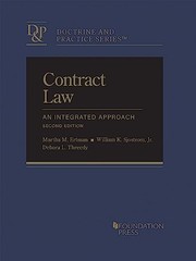 Contract Law: An Integrated Ap – Hardcover – VERY GOOD