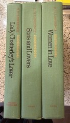 Set of 3 D.H. Lawrence Novels Pristine Condition