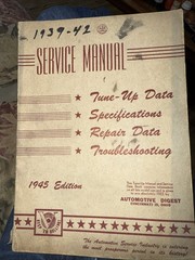 AUTO DIGEST 1945 EDTION SERVICE MANUAL 176 Pages MX. Bagged