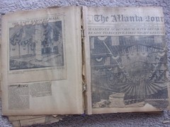 Fabulous 1910s Atlanta Scrapbook, Taft Visit, Car Shows, Opera House ATL rarity