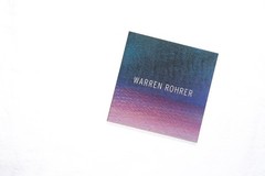 Warren Rohrer: paintings 1972-73