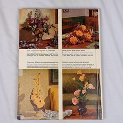 1957 Vintage Better Homes & Gardens Flower Arranging Hardcover Book Illustrated