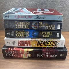Catherine Coulter Lot of 7 PB Mystery Suspense Mixed Titles Good Condition