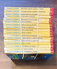 Lot of 17 Books Get To Know Nature’s Children, Hardcover 1996 Double Sided