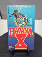 Havana X By Shelly Gross First Dell Printing Paperback Novel Book Vtg