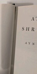 Atlas Shrugged by Ayn Rand (1992, Hardcover) 35th Anniversary Edition HC/DJ
