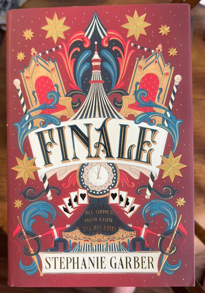 Finale Fairyloot Exclusive Caraval Series by Stephanie Garber Sprayed Edge