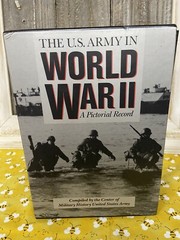The US Army in World War 2 Pictorial Record 3 Book Boxed Set 1990