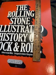 The Rolling Stone Illustrated History of Rock Roll 1976 Edition, 14″ X 10.75″.