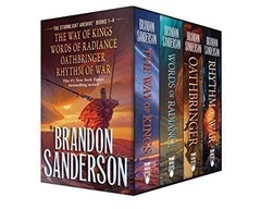 Stormlight Archives HC Box Set 1-4: The Way of Kings, Words of Radiance,…
