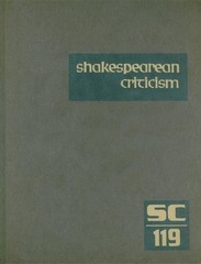 Shakespeare Crit Hardcover Gale