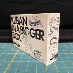 KLIBAN IN A BIGGER BOX 4 Book Set Softcover First Print 1970’s Humor Cartooning