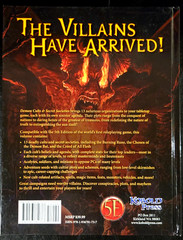 Demon Cults & Secret Societies for D&D 5th Edition by Jeff Lee (2017, HC) Hard