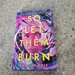 So Let Them Burn Kamilah Cole 2024 First Edition Hardcover YA Fantasy Dragons