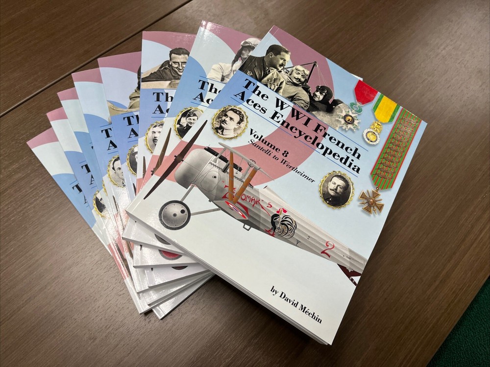 The WW1 French Aces Encyclopedia Full 8-Volume Set!