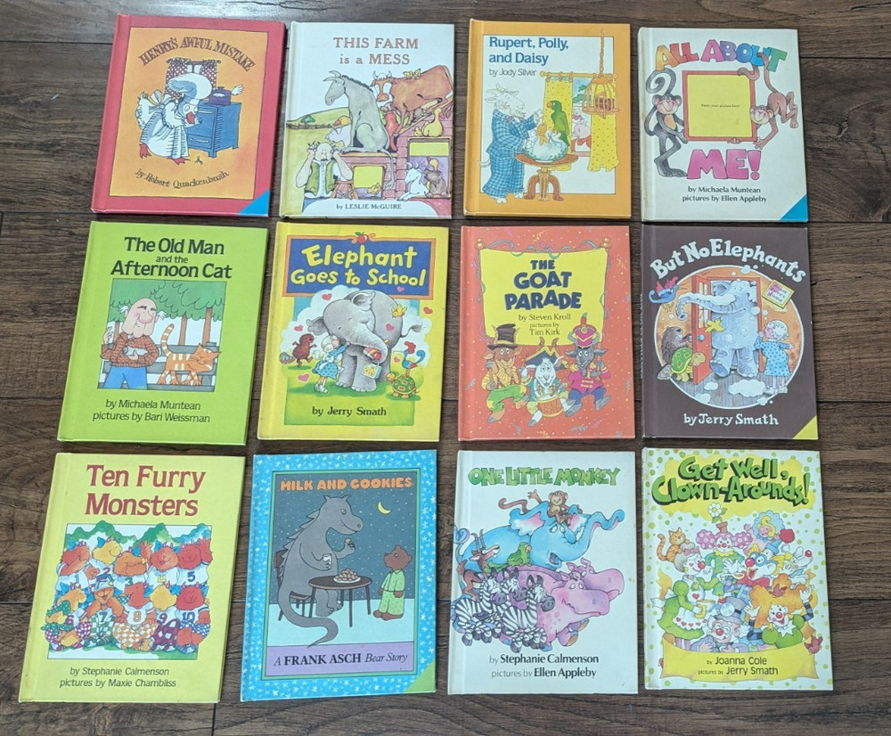 VINTAGE 1979-84 Lot of 12 PARENTS MAGAZINE PRESS CHILDREN’S BOOKS Very Good Cond
