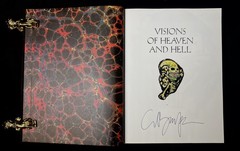 Clive Barker Visions of Heaven and Hell by Clive Barker (2005, Hardcover) Signed