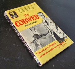 The Cobweb Mass-Market Paperback Book William Gibson 1955 Bantam Edition