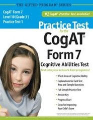 Practice Test for the CogAT?Form 7 Level 10 (Grade 3*) Practice Test 1 by Me…