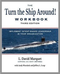 The Turn the Ship Around! Workbook by L. David Marquet Paperback Book
